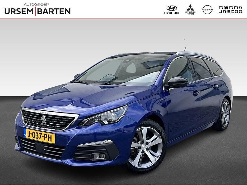 Blauw Occasion 2020 Peugeot 308 SW GT-line Stationwagen | € 12.930 (Goede deal) - Afbeelding 1/4
