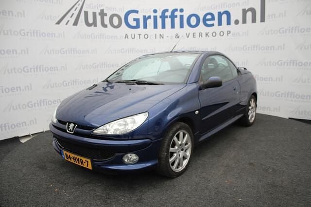Blauw Gebruikt 2006 Peugeot 206 CC Cabriolet | € 1.990 (Eerlijke prijs) - Afbeelding 1/4