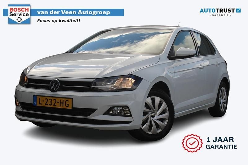 Wit Gebruikt 2021 VW Polo Comfortline Hatchback | € 12.495 (Eerlijke prijs) - Afbeelding 1/4