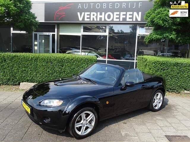 Occasion Mazda MX5 Exclusive 127 PK (93 kW) 2006 Zwart (metallic) Cabriolet