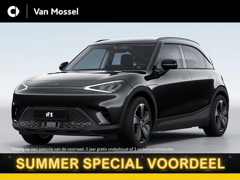 Zwart Nieuw 2024 Smart #1 Edition #1 SUV | € 42.570 - Afbeelding 1/1