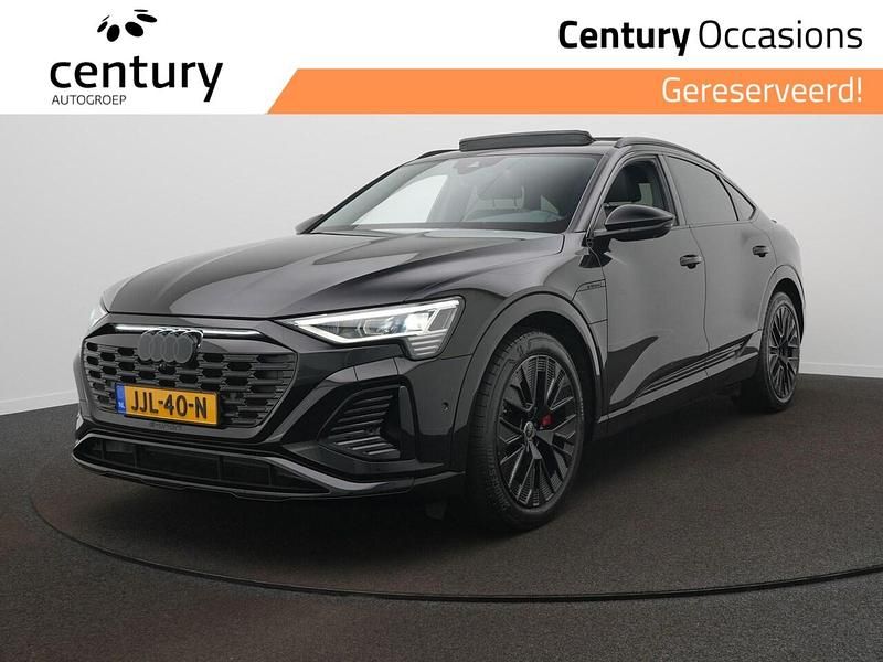 Zwart Gebruikt 2023 Audi Q8 Sportback e-tron S-Line SUV | € 54.900 - Afbeelding 1/4