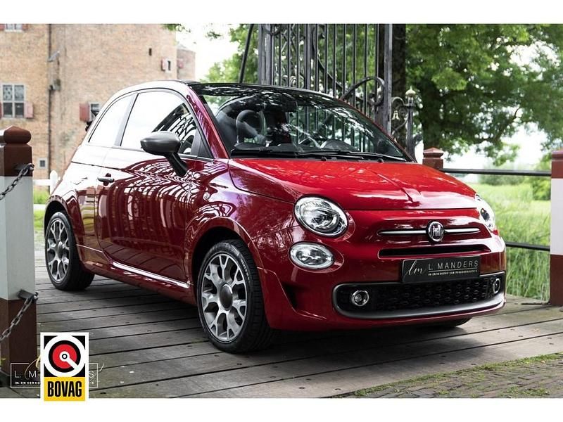 Rood Occasion 2018 Fiat 500C Sport Cabriolet | € 12.495 (Iets duurder) - Afbeelding 1/4