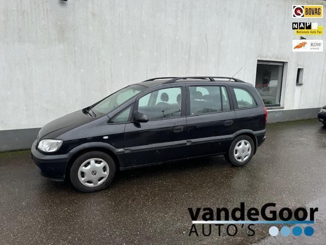 Zwart Gebruikt 2000 Opel Zafira Comfort MPV | € 1.950 (Eerlijke prijs) - Afbeelding 1/4