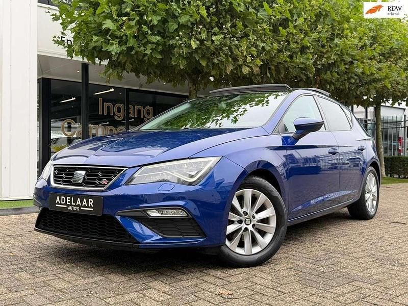 Blauw Gebruikt 2018 Seat Leon Beats Hatchback | € 16.950 (Eerlijke prijs) - Afbeelding 1/4