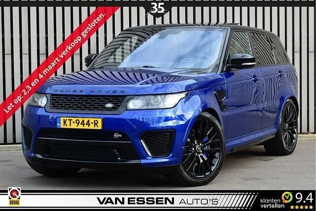 Occasion Land Rover Range Rover SVR 549 PK (403 kW) 2015 Blauw SUV