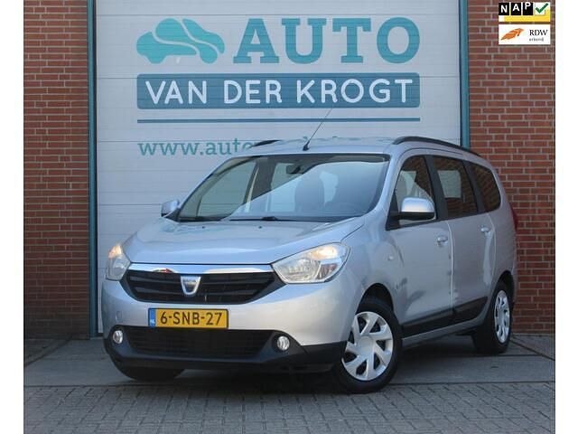 Grijs (metallic) Gebruikt 2013 Dacia Lodgy Lauréate MPV | € 6.995 (Eerlijke prijs) - Afbeelding 1/4