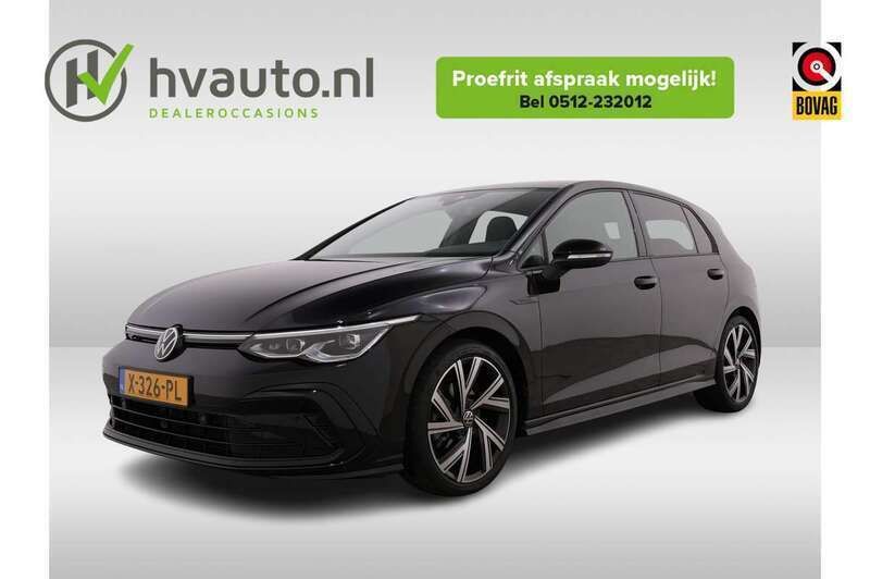 Zwart Gebruikt 2024 VW Golf VIII R-line Hatchback | € 30.950 (Goede deal) - Afbeelding 1/4