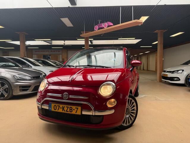 Rood Gebruikt 2010 Fiat 500 Lounge Hatchback | € 5.450 (Eerlijke prijs) - Afbeelding 1/4