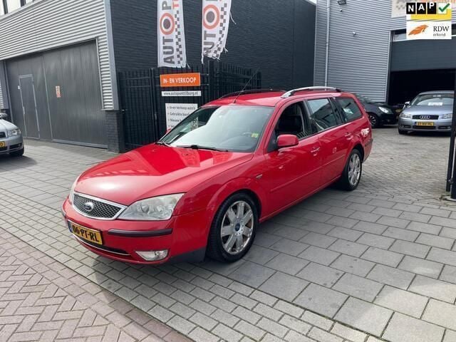 Occasion Ford Mondeo Ghia 145 PK (106 kW) 2004 Rood, metallic lak Stationwagen