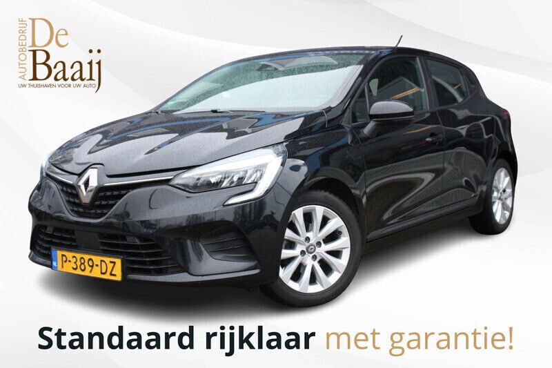 Zwart Gebruikt 2022 Renault Clio V Zen Hatchback | € 14.950 (Eerlijke prijs) - Afbeelding 1/4