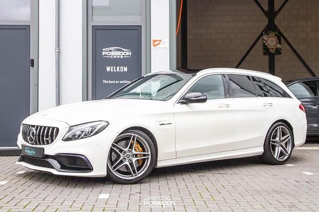 Wit Gebruikt 2017 Mercedes C63 AMG AMG Stationwagen | € 49.950 (Eerlijke prijs) - Afbeelding 1/4