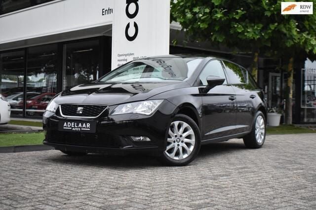 Zwart Gebruikt 2013 Seat Leon Style Hatchback | € 9.700 (Eerlijke prijs) - Afbeelding 1/4