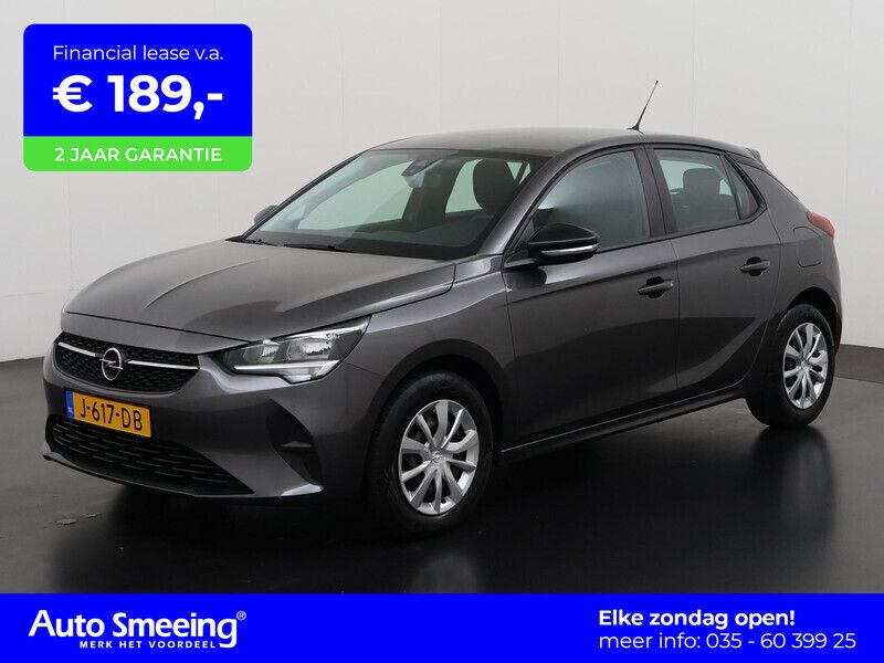 Grijs Gebruikt 2020 Opel Corsa Edition Hatchback | € 14.395 (Eerlijke prijs) - Afbeelding 1/4