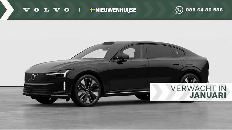 Zwart Nieuw 2025 Volvo ES90 Ultra Sedan | € 89.310 - Afbeelding 1/4