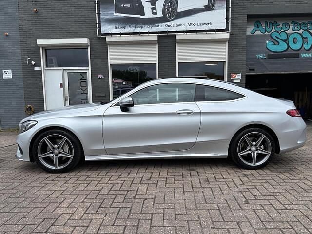 Occasion Mercedes C180 AMG 157 PK (115 kW) 2016 Grijs (metallic) Coupé