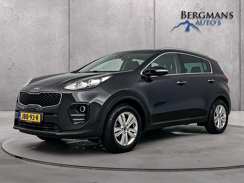Zwart, metallic lak Gebruikt 2018 Kia Sportage Comfort SUV | € 17.800 (Eerlijke prijs) - Afbeelding 1/4