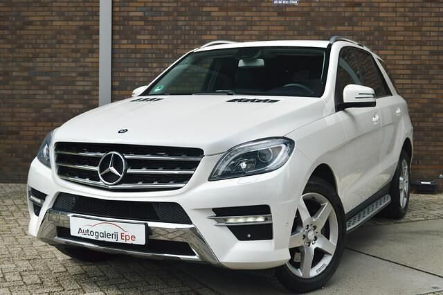 Wit Gebruikt 2014 Mercedes ML350 AMG SUV | € 15.950 (Super prijs) - Afbeelding 1/4