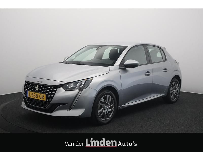 Grijs Gebruikt 2021 Peugeot 208 Active Hatchback | € 14.345 (Eerlijke prijs) - Afbeelding 1/4