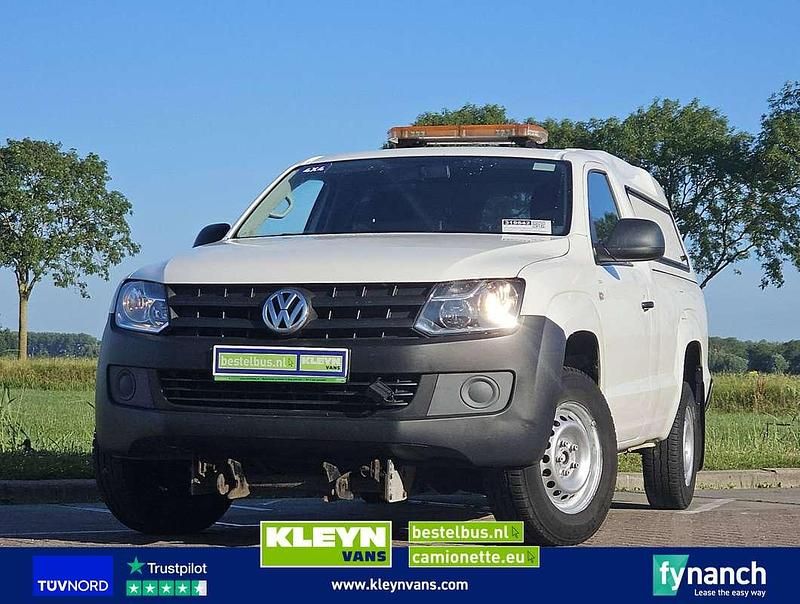 Wit Gebruikt 2016 VW Amarok Pickup | € 12.850 (Super prijs) - Afbeelding 1/3