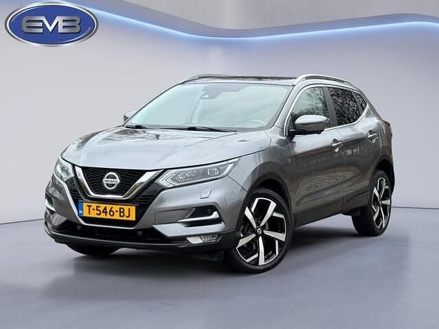 Grijs Occasion 2021 Nissan Qashqai Tekna+ SUV | € 19.945 (Super prijs) - Afbeelding 1/4