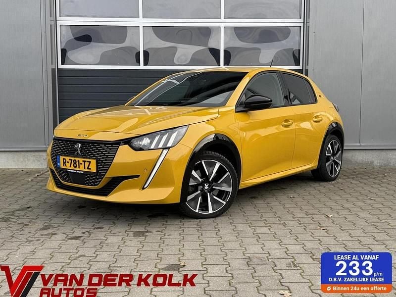 Geel Gebruikt 2020 Peugeot e-208 Allure Hatchback | € 14.385 (Eerlijke prijs) - Afbeelding 1/4