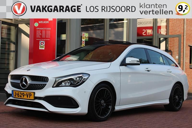 Wit Gebruikt 2018 Mercedes CLA200 Shooting Brake Prestige Stationwagen | € 17.785 - Afbeelding 1/4