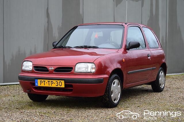 Rood Gebruikt 1996 Nissan Micra Hatchback | € 1.350 (Eerlijke prijs) - Afbeelding 1/4