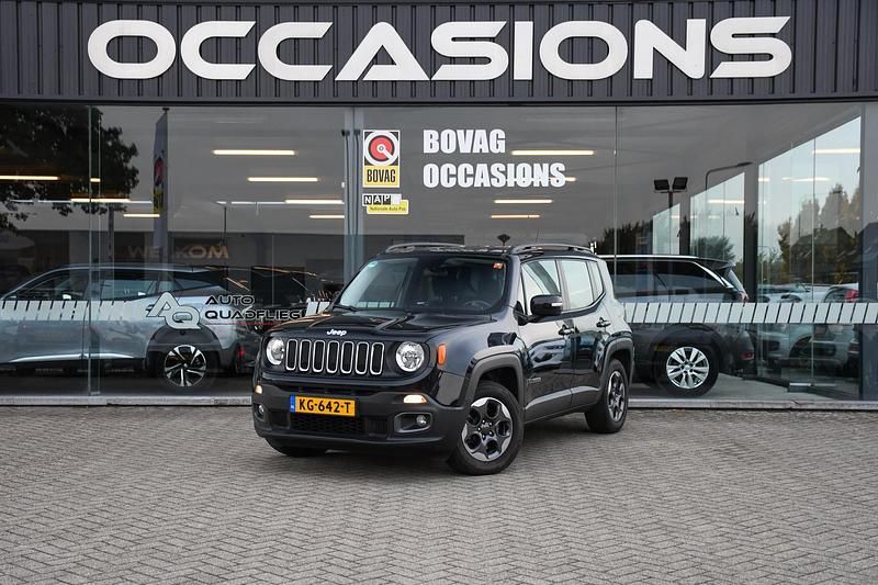 Zwart Occasion 2016 Jeep Renegade Longitude SUV | € 13.950 (Duur) - Afbeelding 1/4