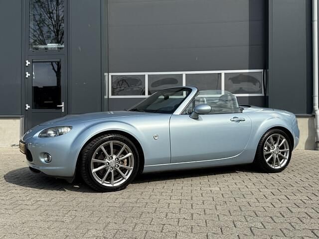 Blauw Occasion 2008 Mazda MX5 Touring Cabriolet | € 14.450 (Eerlijke prijs) - Afbeelding 1/4