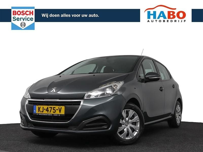 Grijs Gebruikt 2016 Peugeot 208 Active Hatchback | € 7.845 (Eerlijke prijs) - Afbeelding 1/4