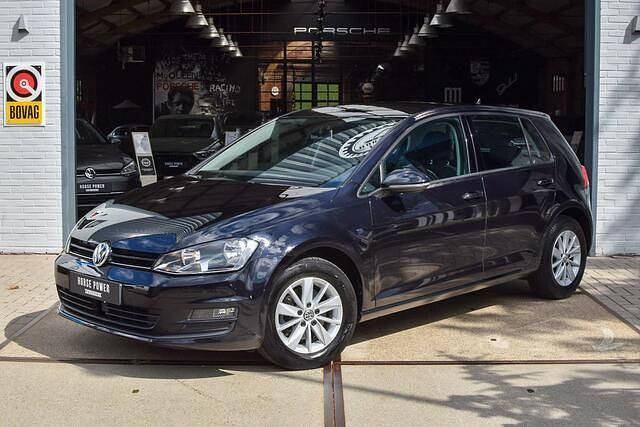 Zwart Gebruikt 2013 VW Golf VII Highline Hatchback | € 11.500 (Iets duurder) - Afbeelding 1/4