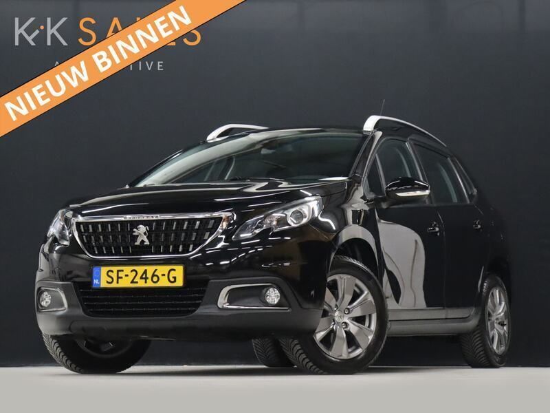 Zwart, metallic lak Gebruikt 2018 Peugeot 2008 Allure SUV | € 8.440 (Goede deal) - Afbeelding 1/4