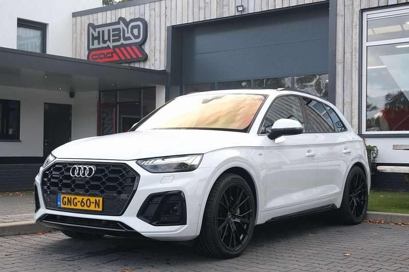 Wit Gebruikt 2021 Audi Q5 S-Line SUV | € 34.950 (Super prijs) - Afbeelding 1/4