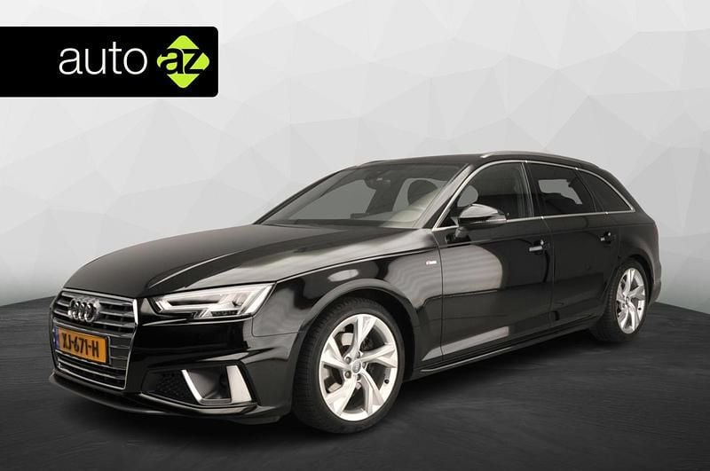 Zwart Gebruikt 2019 Audi A4 S-Line Stationwagen | € 24.900 (Eerlijke prijs) - Afbeelding 1/4