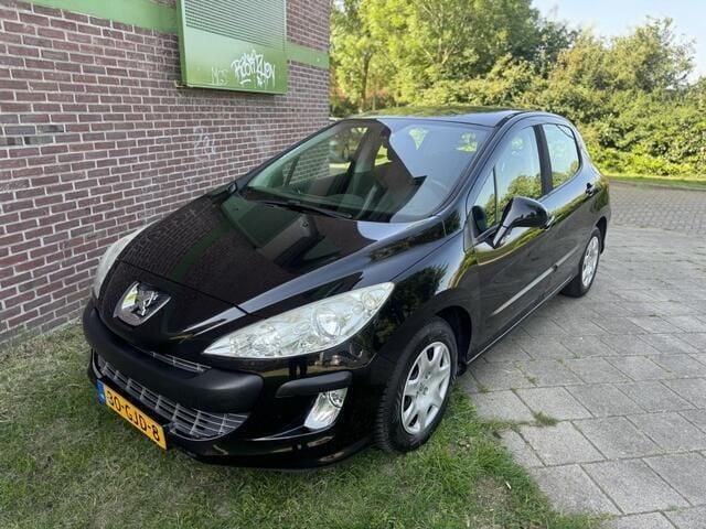 Zwart Gebruikt 2008 Peugeot 308 Hatchback | € 2.445 (Eerlijke prijs) - Afbeelding 1/4