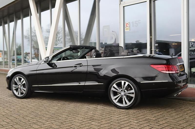 Occasion Mercedes E200 Edition 184 PK (135 kW) 2014 Zwart (metallic) Cabriolet