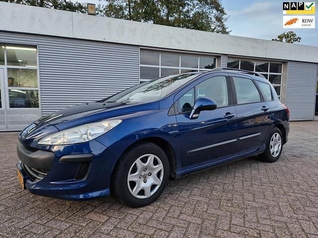 Blauw Gebruikt 2008 Peugeot 308 Stationwagen | € 1.499 (Iets duurder) - Afbeelding 1/4
