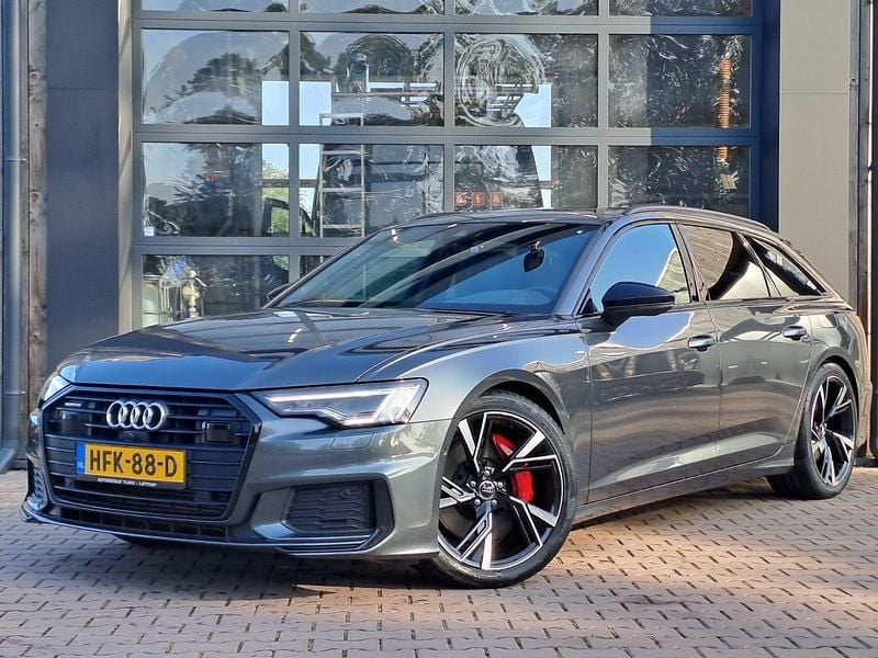 Grijs Gebruikt 2022 Audi A6 Competition Stationwagen | € 42.950 (Super prijs) - Afbeelding 1/4