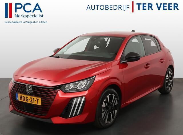Rood Occasion 2024 Peugeot 208 Allure Hatchback | € 21.950 (Iets duurder) - Afbeelding 1/4