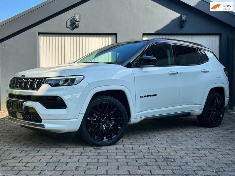 Wit Gebruikt 2022 Jeep Compass SUV | € 27.550 (Super prijs) - Afbeelding 1/4