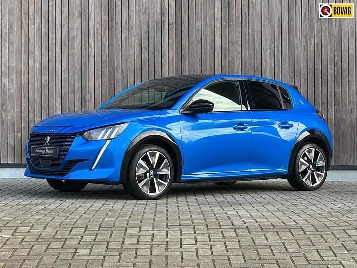 Occasion Peugeot e-208 GT 100 kW (136 PK) 2021 Blauw Hatchback