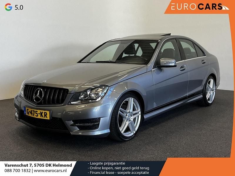 Grijs Gebruikt 2012 Mercedes C250 AMG Sedan | € 10.990 (Eerlijke prijs) - Afbeelding 1/4