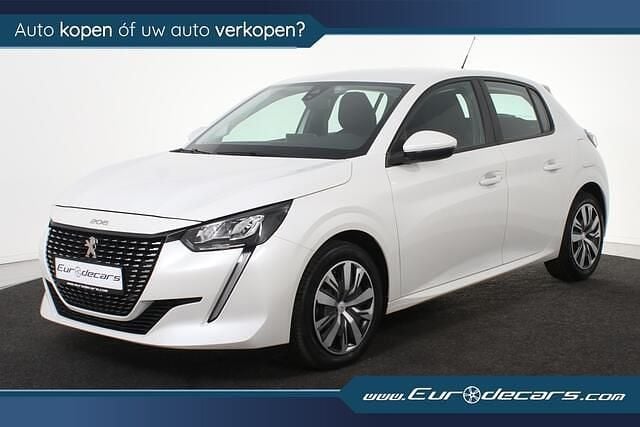Wit, metallic lak Gebruikt 2020 Peugeot 208 Active Hatchback | € 11.850 (Eerlijke prijs) - Afbeelding 1/4