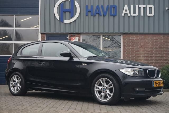 Zwart Gebruikt 2008 BMW 118 Hatchback | € 950 (Super prijs) - Afbeelding 1/4
