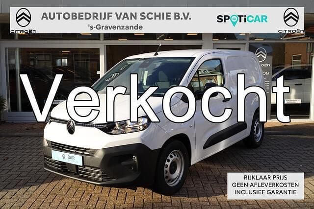 Nieuw Citroën Berlingo 11 kW (15 PK) 2025 Wit MPV