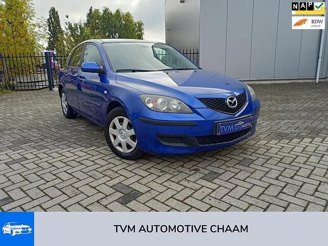 Blauw Gebruikt 2007 Mazda 3 Touring Hatchback | € 1.990 (Eerlijke prijs) - Afbeelding 1/4
