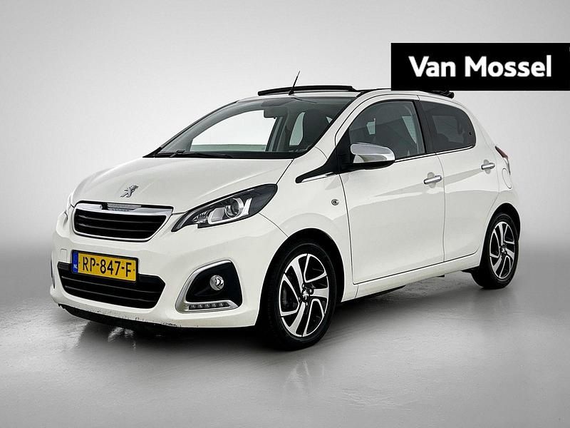 Wit Gebruikt 2017 Peugeot 108 Allure Hatchback | € 6.940 (Goede deal) - Afbeelding 1/4