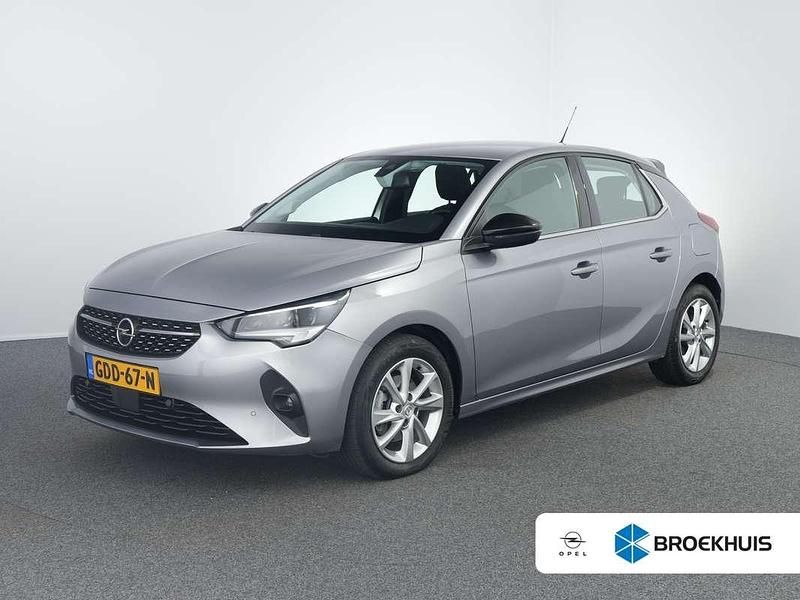 Grijs Gebruikt 2021 Opel Corsa Elegance Hatchback | € 16.400 (Goede deal) - Afbeelding 1/4