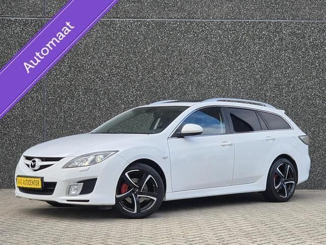 Wit Gebruikt 2009 Mazda 6 Stationwagen | € 8.995 (Iets duurder) - Afbeelding 1/4